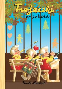 Okładka książki Trojaczki w szkole