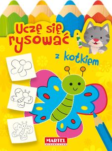 Okładka książki Uczę się rysować z kotkiem