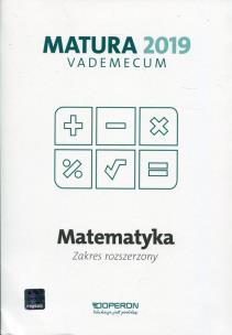 Okładka książki Vademecum 2019 LO Matematyka ZR OPERON