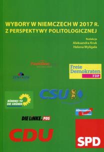 Okładka książki Wybory w Niemczech w 2017 r. z perspektywy politologicznej