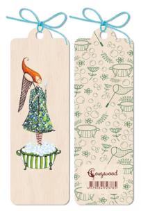 Okładka książki Zakładka drewniana Kobieta w wannie