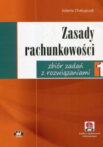 Okładka książki Zasady rachunkowości zbiór zadań z rozwiązaniami 1