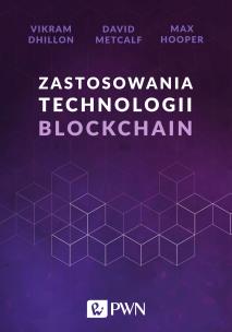 Okładka książki Zastosowania technologii Blockchain