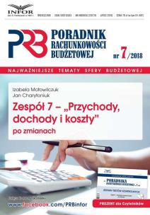 Okładka książki Zespół 7 - Przychody,dochody i koszty po zmianach