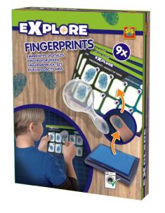 Opakowanie Zestaw do pobierania odcisków palców