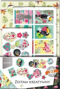 Opakowanie Zestaw kreatywny flaming