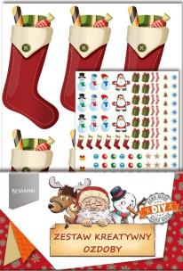 Opakowanie Zestaw kreatywny świąteczny łańcuchy