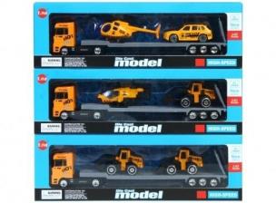 Opakowanie Auto ciężarowe metalowe z akcesoriami