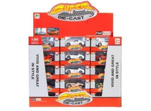 Opakowanie Auto osobowe metalowe mix