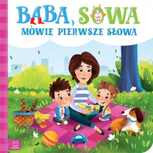 Okładka książki BABA SOWA MOJE PIERWSZE SŁOWA