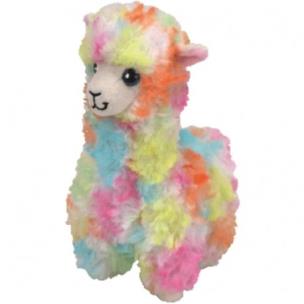 Opakowanie Beanie Babies kolorowa lama Lola 15cm