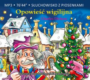 Okładka książki CD MP3 OPOWIEŚĆ WIGILIJNA