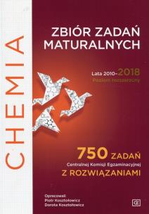 Okładka książki Chemia LO zbiór zadań maturalnych ZR