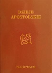 Okładka książki Dzieje Apostolskie
