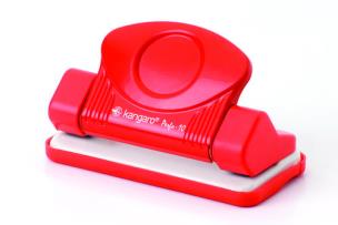 Opakowanie Dziurkacz KANGARO Perfo 10 dziurkuje do 10 kartek czerwony