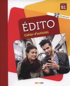 Okładka książki Edito B1 Cahier d'activites + CD