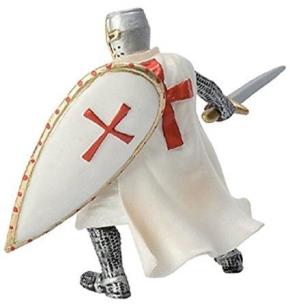 Opakowanie Figurka Rycerz czerwony Krzyżowiec