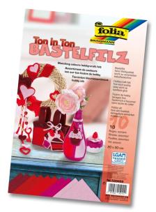 Okładka książki FILC DEKORACYJNY 20/30 1,5 MM ZESTAW ROZOWY BPZ-FOLIA