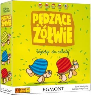 Okładka książki Gra - Pędzące żółwie