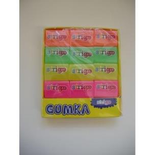 Zdjęcie produktu Gumka neonowa (24szt) STRIGO