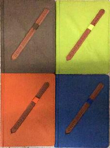 Opakowanie Kalendarz terminarz A5 dzienny z uchwytem na długopis