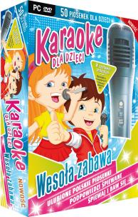 Opakowanie Karaoke dla dzieci wesoła zabawa z mikrofonem (PC-DVD)