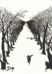 Opakowanie Karnet B6 z kopertą The Cat that walked by himself