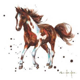 Opakowanie Karnet kwadrat mały z kopertą Foal