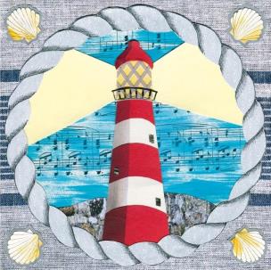 Opakowanie Karnet kwadrat z kopertą Shine a Light