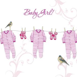 Opakowanie Karnet Swarovski kwadrat EE01 Narodziny śpioszki