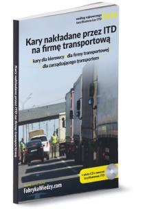 Opakowanie Kary nakładane przez ITD na firmę transportową