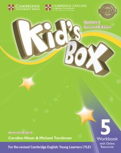 Okładka książki Kid's Box 5 Workbook with Online Resources American English