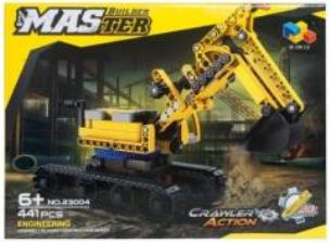 Opakowanie Klocki konstrukcyjne koparka 441el