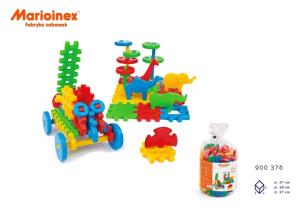 Klocki Konstrukcyjne Mix 50. Wydawca: MARIOINEX. Multiszop.pl Opakowanie Klocki Konstrukcyjne Mix 50