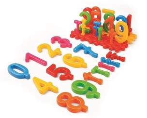 Opakowanie Klocki Konstrukcyjne Świat Cyfr siatka