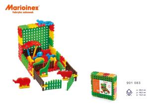 Opakowanie Klocki Konstrukcyjne Zwierzyniec