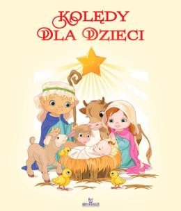 Okładka książki KOLĘDY DLA DZIECI