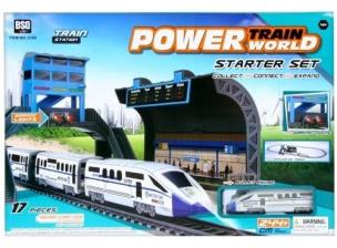 Opakowanie Kolejka plastikowa 17el