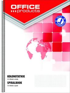 Opakowanie Kołonotatnik A5 w kratkę 80 kartek