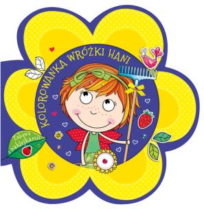 Okładka książki Kolorowanka wróżki. Hani