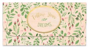 Opakowanie Koperta upominkowa drewniana Marzenia