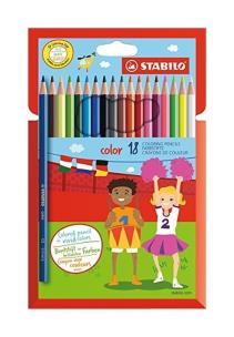 Kredki Stabilo Color 18 kolorów. Wydawca: Stabilo. Multiszop.pl Opakowanie Kredki Stabilo Color 18 kolorów