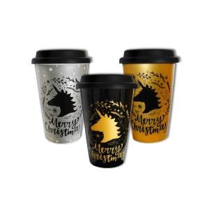 Opakowanie Kubek z przykrywką Jednorożec 400ml