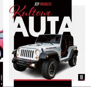 Okładka książki Kultowe Auta T.18 Jeep Wrangler