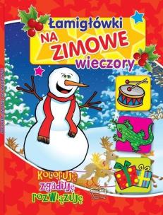 Okładka książki Łamigłówki na zimowe wieczory