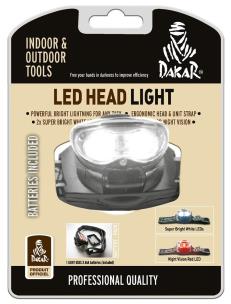 Opakowanie Latarka Czołówka PTD001 Dakar