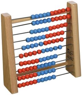 Opakowanie Liczydło czerwono-niebieskie