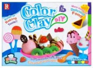 Opakowanie Masa plastyczna z akcesoriami lody