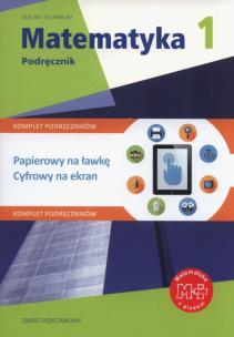 Okładka książki Matematyka 1 Podręcznik zakres podstawowy + multipodręcznik