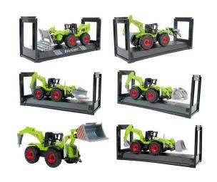 Opakowanie Metalowe pojazdy rolnicze 6 wzorów